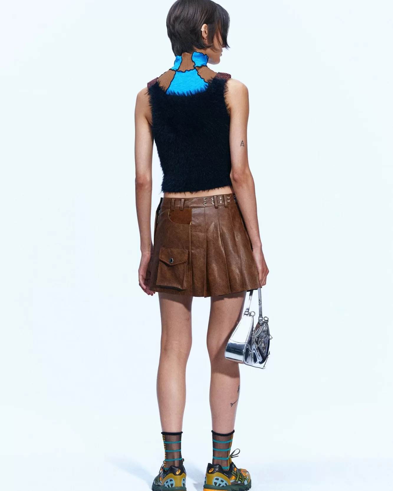 Women Andersson Bell Kai Color Block Knit Top Atb891W(Black)